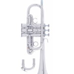 Bach Artisan Trumpet in D/Eb/E AE190S in E flat