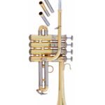 Bach Artisan Piccolo Trumpet in Bb/A AP190