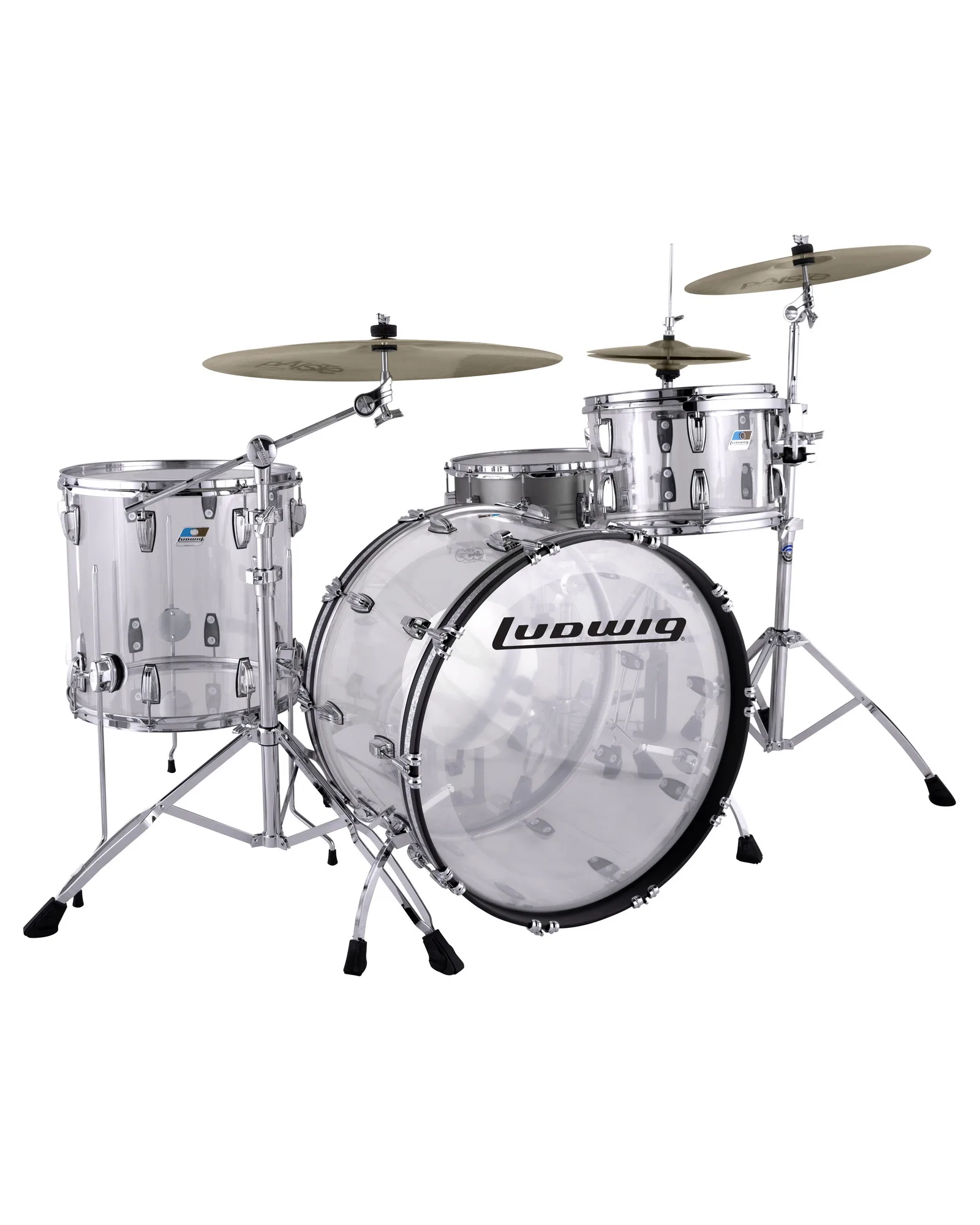 L94233LX38WC Vistalite Fab Clear B Ludwig Vistalite L94233LX38WC