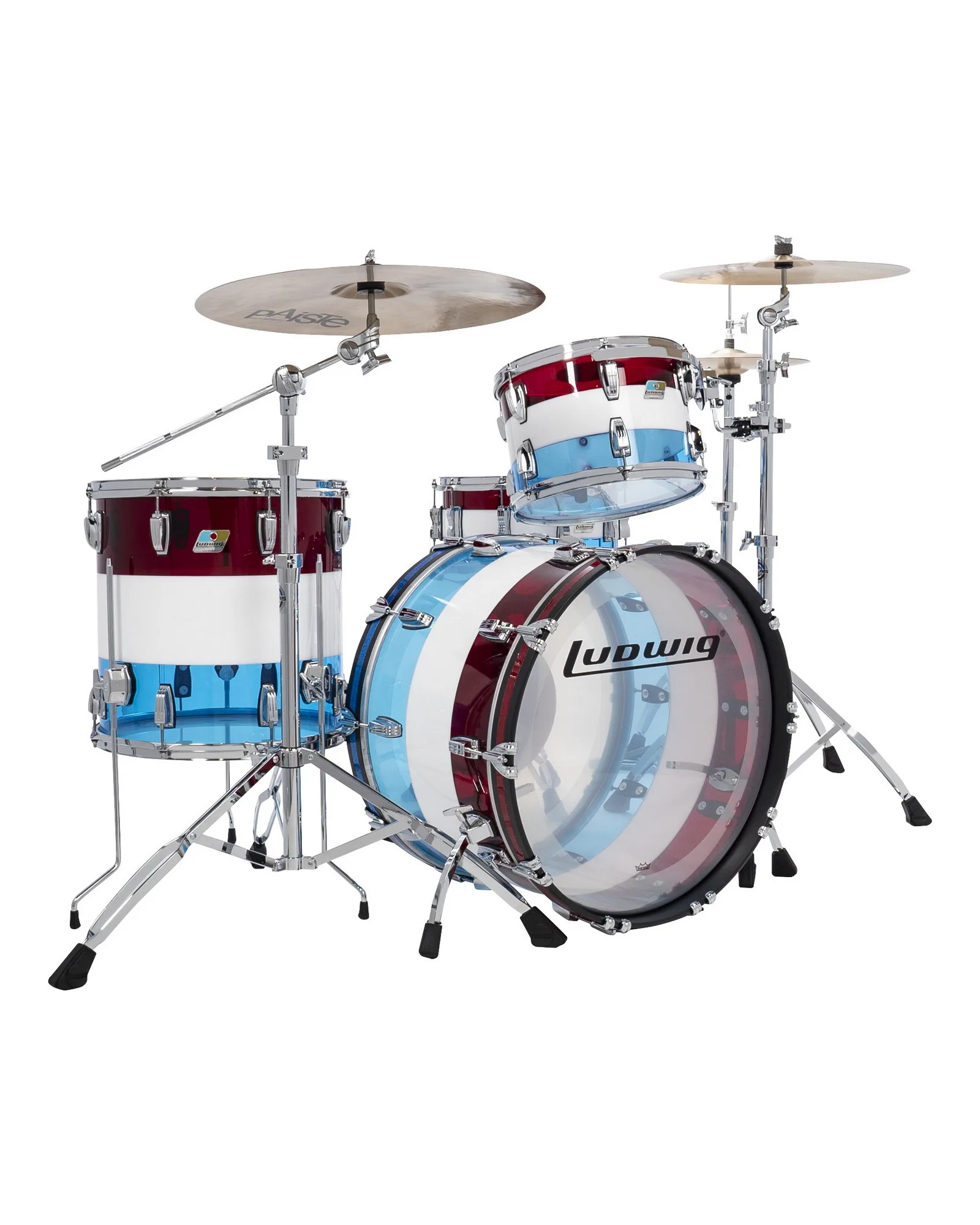 L94233LXE1WC_Ludwig_Vistalite_Red white blue_Fab_A.PSD Ludwig Vistalite L94233LXE1WC