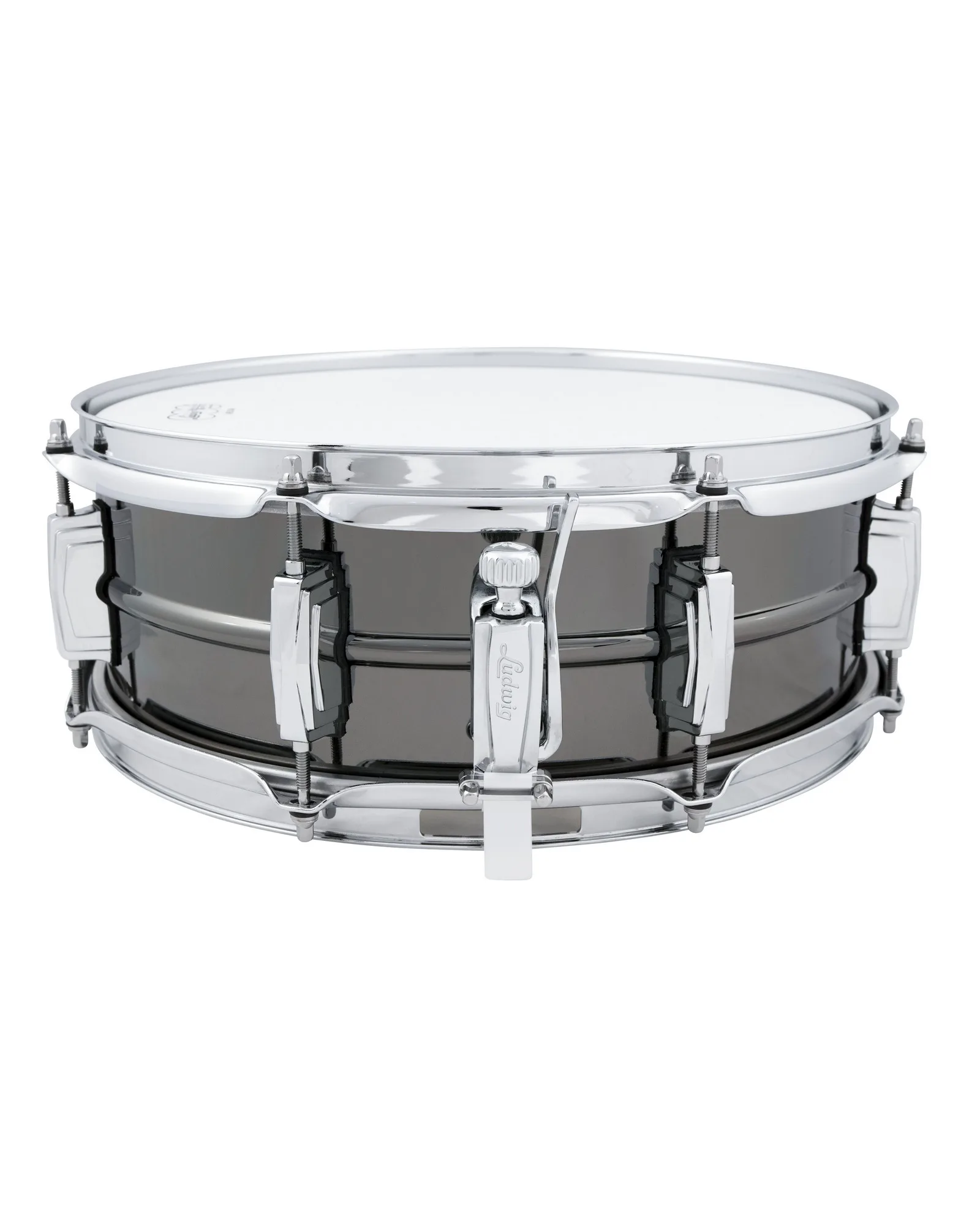LB414 5x14 8-lug Black Beauty_B.psd Ludwig Snare Drum LB414