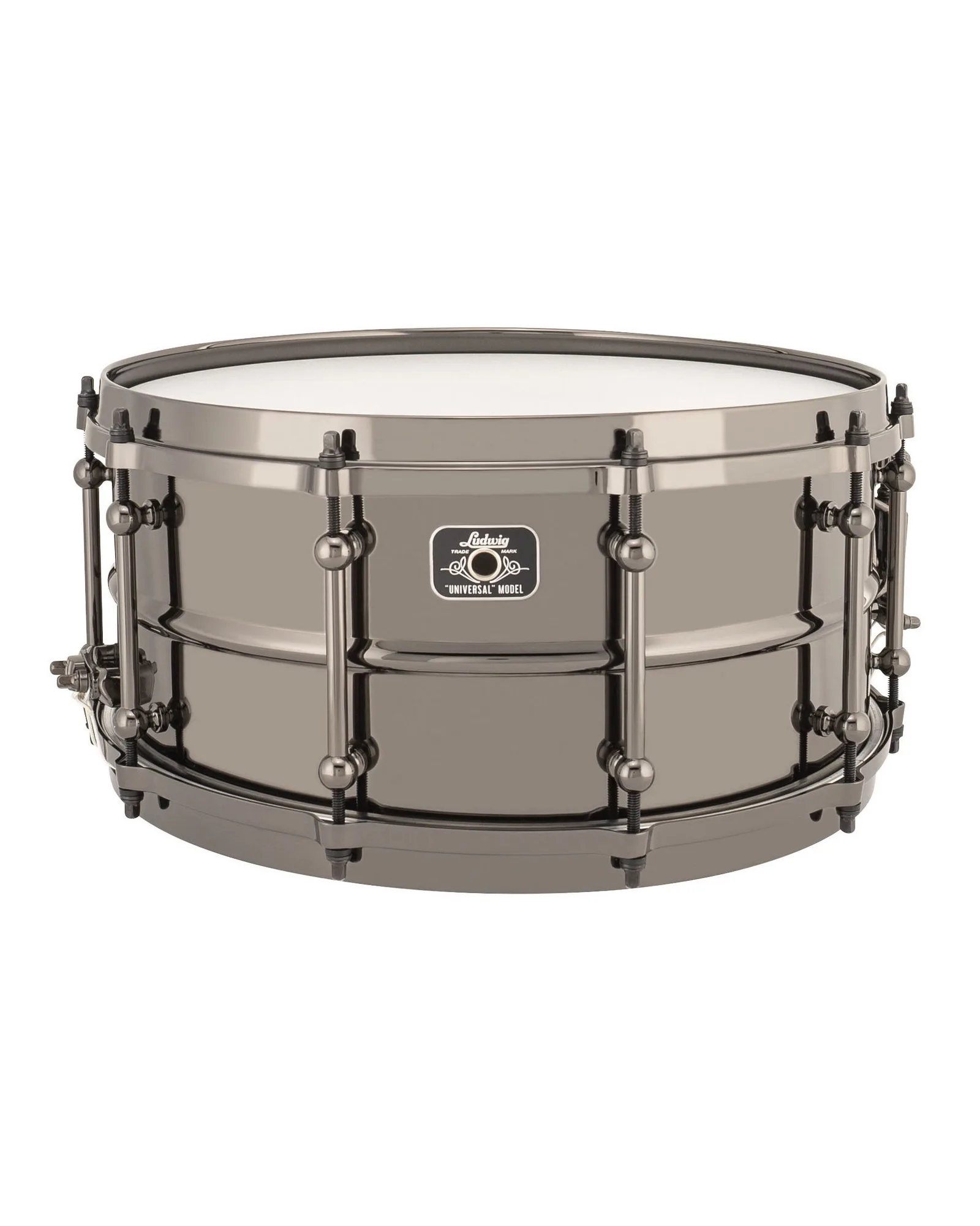 LU6514_Ludwig_Universal_6.5x14 Snare Drum_Brass_A.psd Ludwig Snare Drum LU6514 Universal