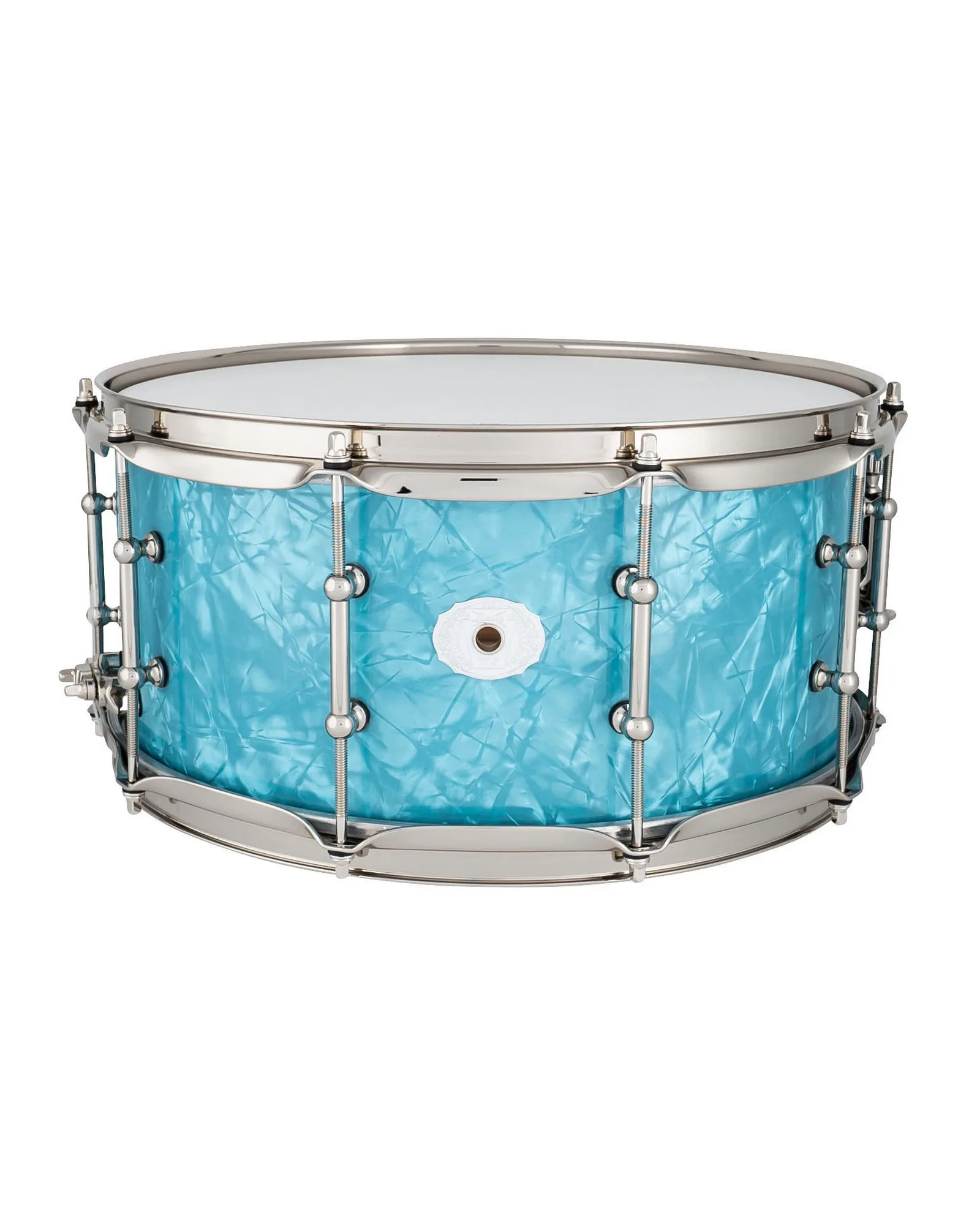 Ludwig Classic Maple Glacier Blue_LS403TXGLN_A_.psd Ludwig Snare Drum LS403TXGLN Classic Maple