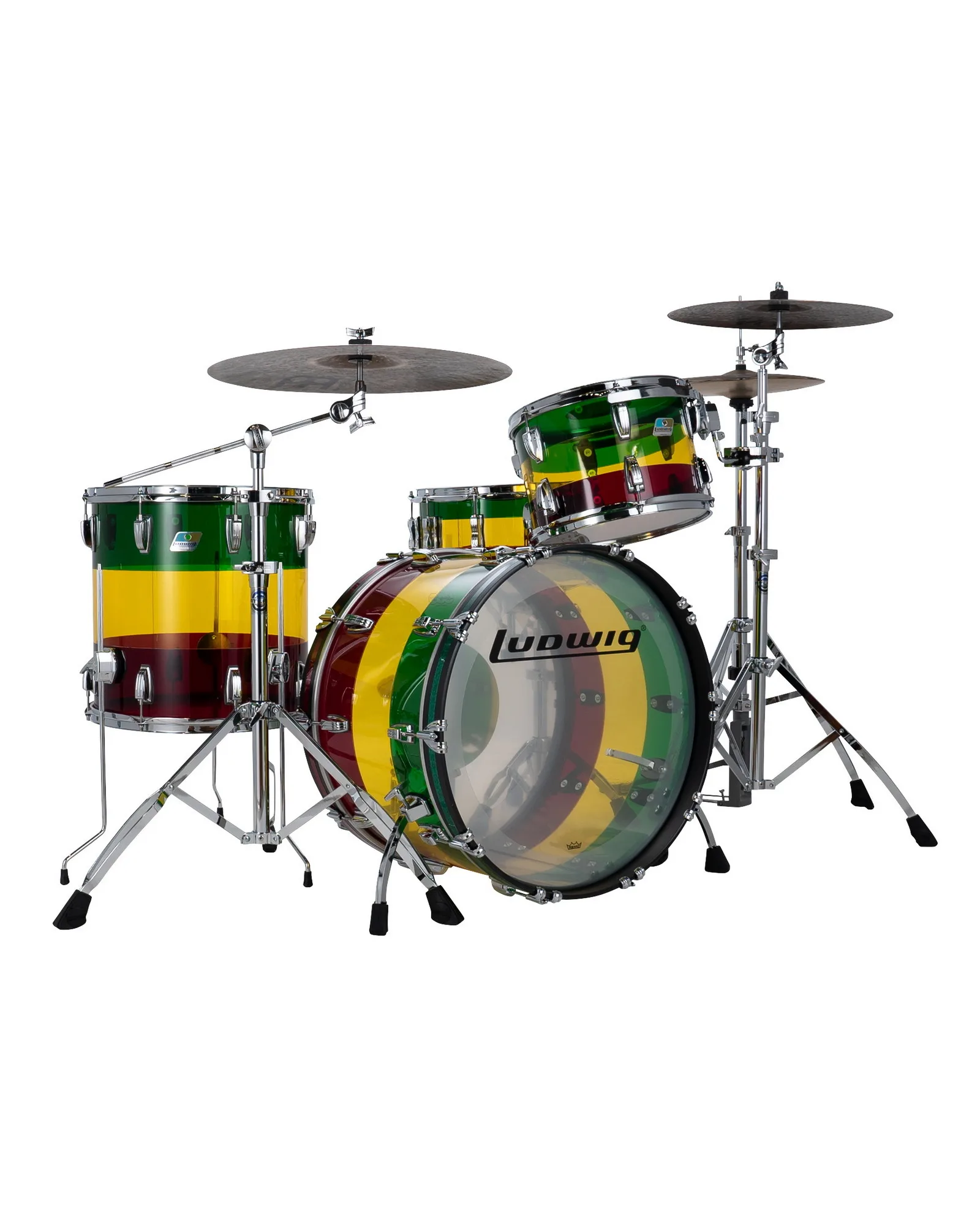 Ludwig Vistalite Fab_L94233LXGRWC_A Ludwig Vistalite L94233LXGRWC