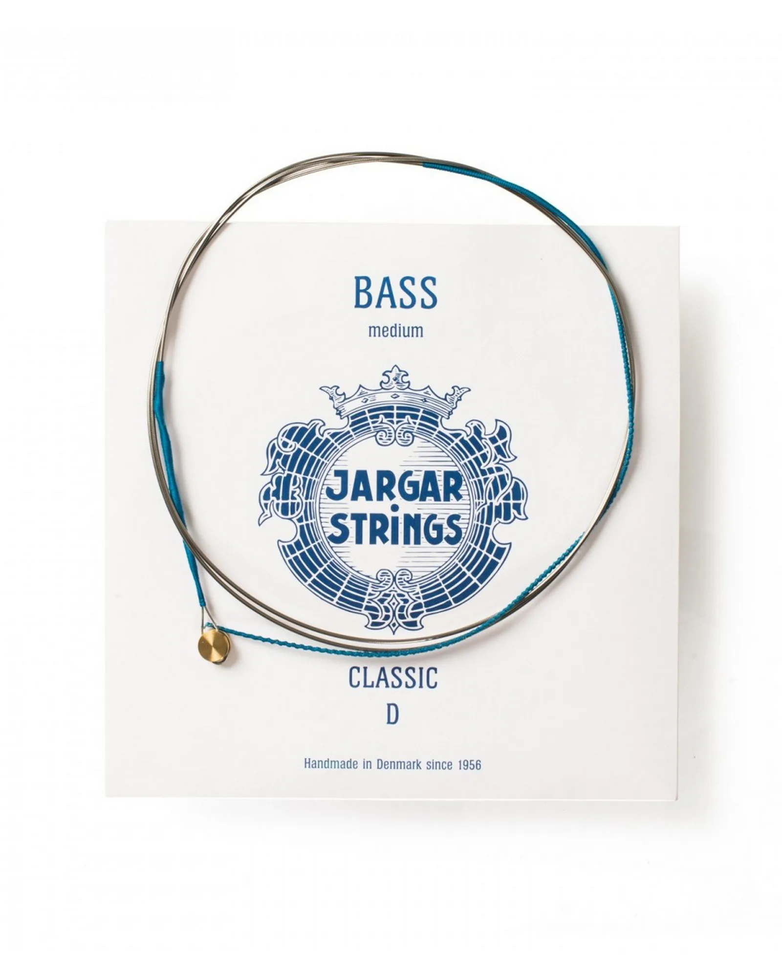 DOUBLE BASS STRING, CLASSIC D, BLUE BALL, SINGLE Jargar Strings Double Bass String, Classic D, Blue Ball, Single