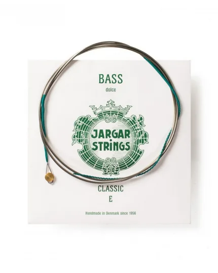 Jargar Strings Double Bass String, Classic E, Green Ball Single