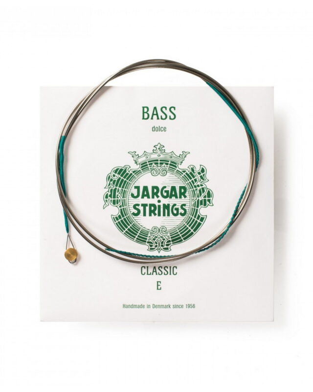 Jargar Strings Double Bass String, Classic E, Green Ball Single