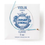 Jargar Strings Violin String, Classic, E, Ball, Blue Single