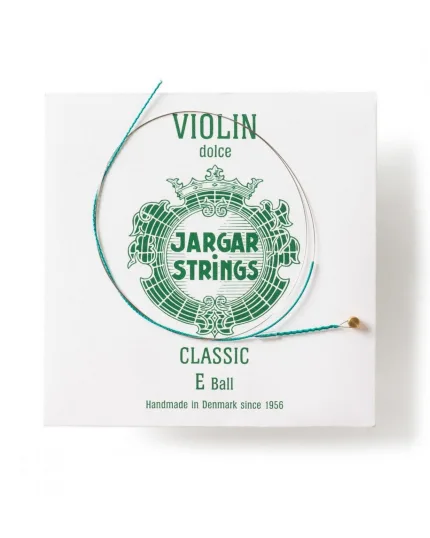 Jargar Strings Violin String, Classic, E, Ball, Green, Single