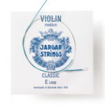 Jargar Strings Violin String, Classic, E, Loop, Blue, Single