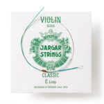 Jargar Strings Violin String, Classic, E, Loop, Green, Single