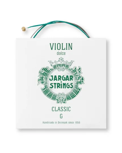 Jargar Strings Violin String, Classic, G, Ball, Green, Single