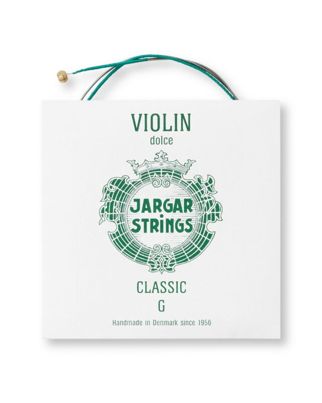 Jargar Strings Violin String, Classic, G, Ball, Green, Single