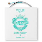 Jargar Strings Violin String, Young Talent, 4/4 D Blue Single