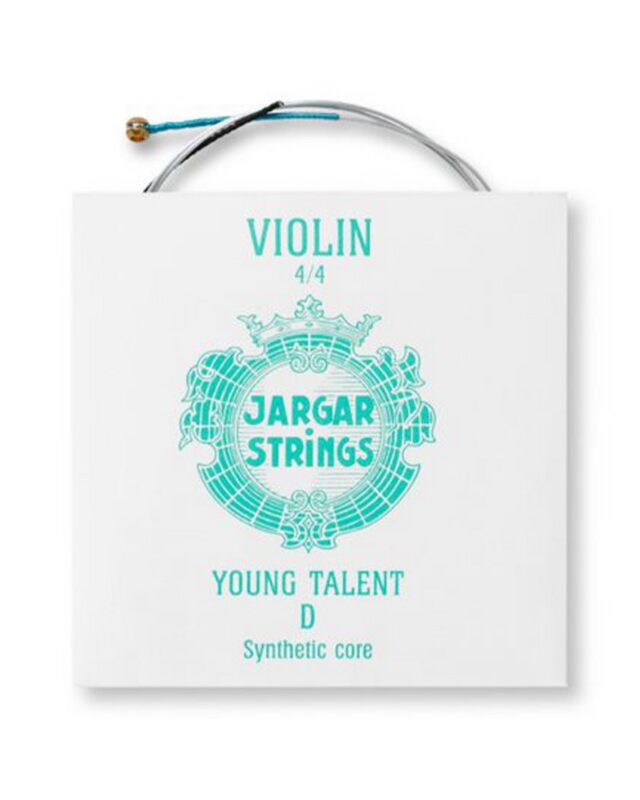 Jargar Strings Violin String, Young Talent, 4/4 D Blue Single