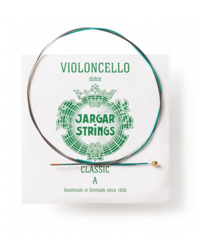 Jargar Strings Violoncello String, Classic A, Green Ball Single