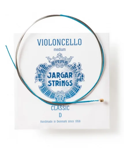 Jargar Strings Violoncello String, Classic D, Blue Ball Single