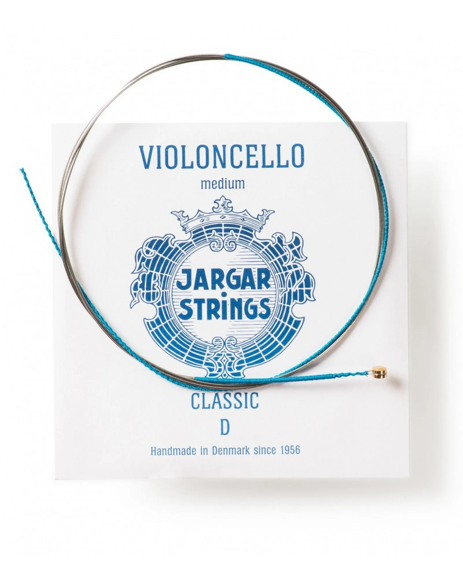 VIOLINCELLO STRING, CLASSIC D, BLUE BALL SINGLE Jargar Strings Violoncello String, Classic D, Blue Ball Single