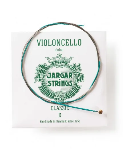 Jargar Strings Violoncello String, Classic D, Green Ball Single