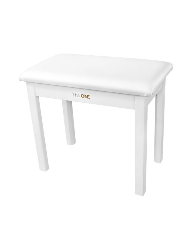 The ONE Piano Bench White