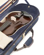 Violin Light Case Babylon Series 4/4 Oblong Shape And With 5 Contrasting Nice Velvet CSV073