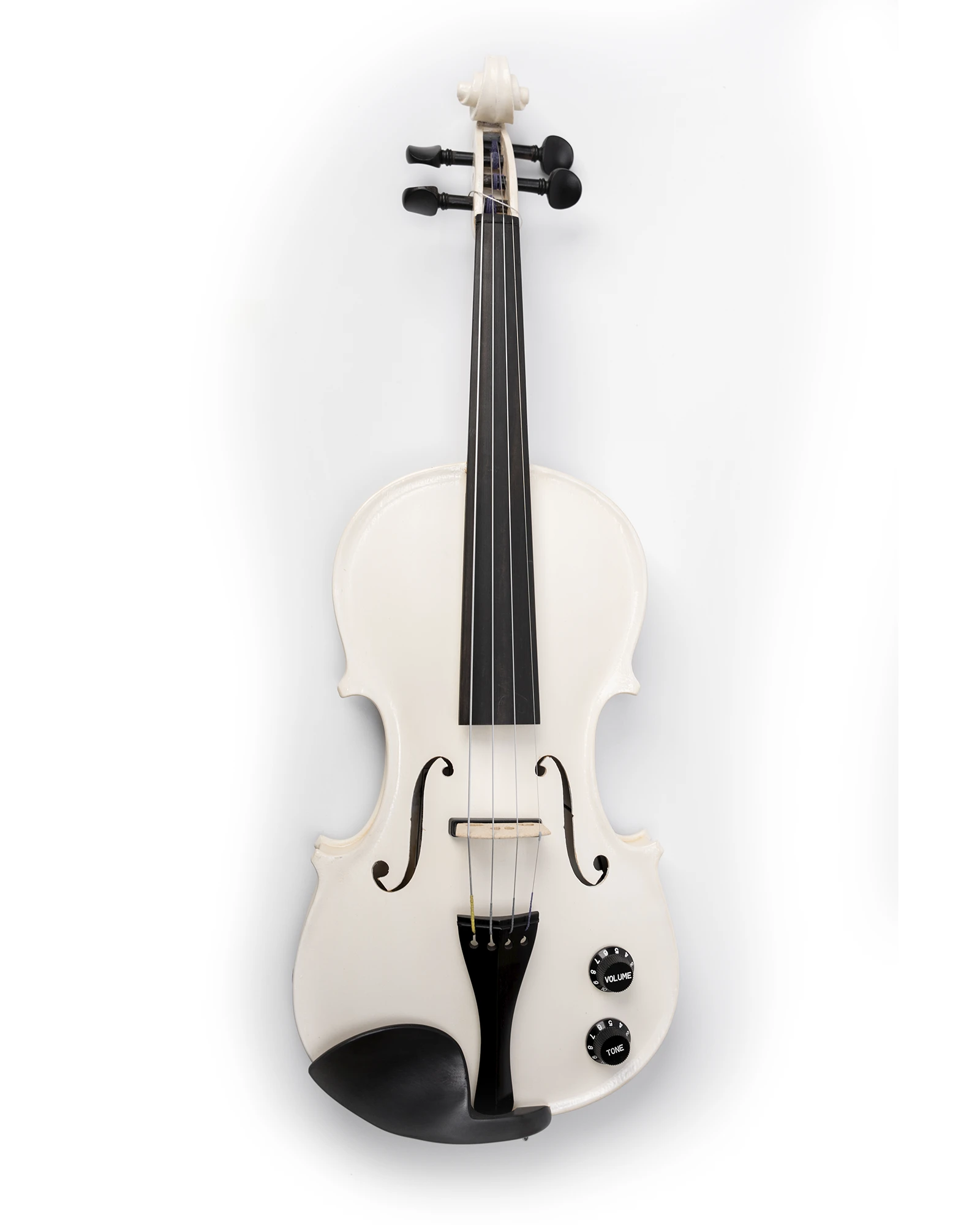 _DSC6112 Electric Violin White