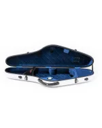 Violin Hard Case Plastic-Aileen Patent Air Series 4/4 White Hard Case CSV-F18