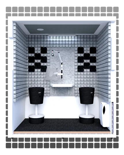 Podcast Duo | STUDIOBRICKS Acoustic Booths