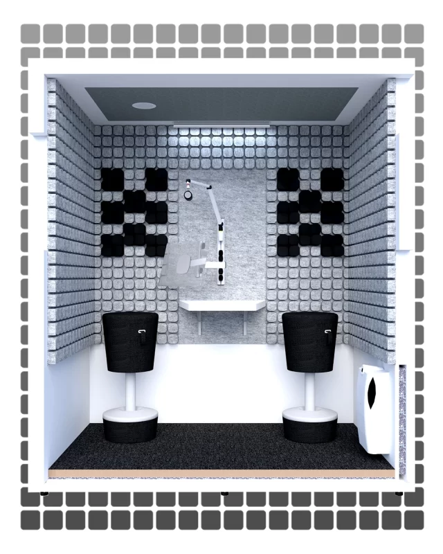 Podcast Duo | STUDIOBRICKS Acoustic Booths