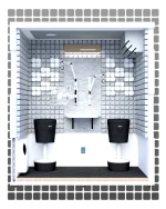 Podcast Duo | STUDIOBRICKS Acoustic Booths