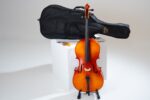 SOMON cello outfit with gig bag, bow and rosin