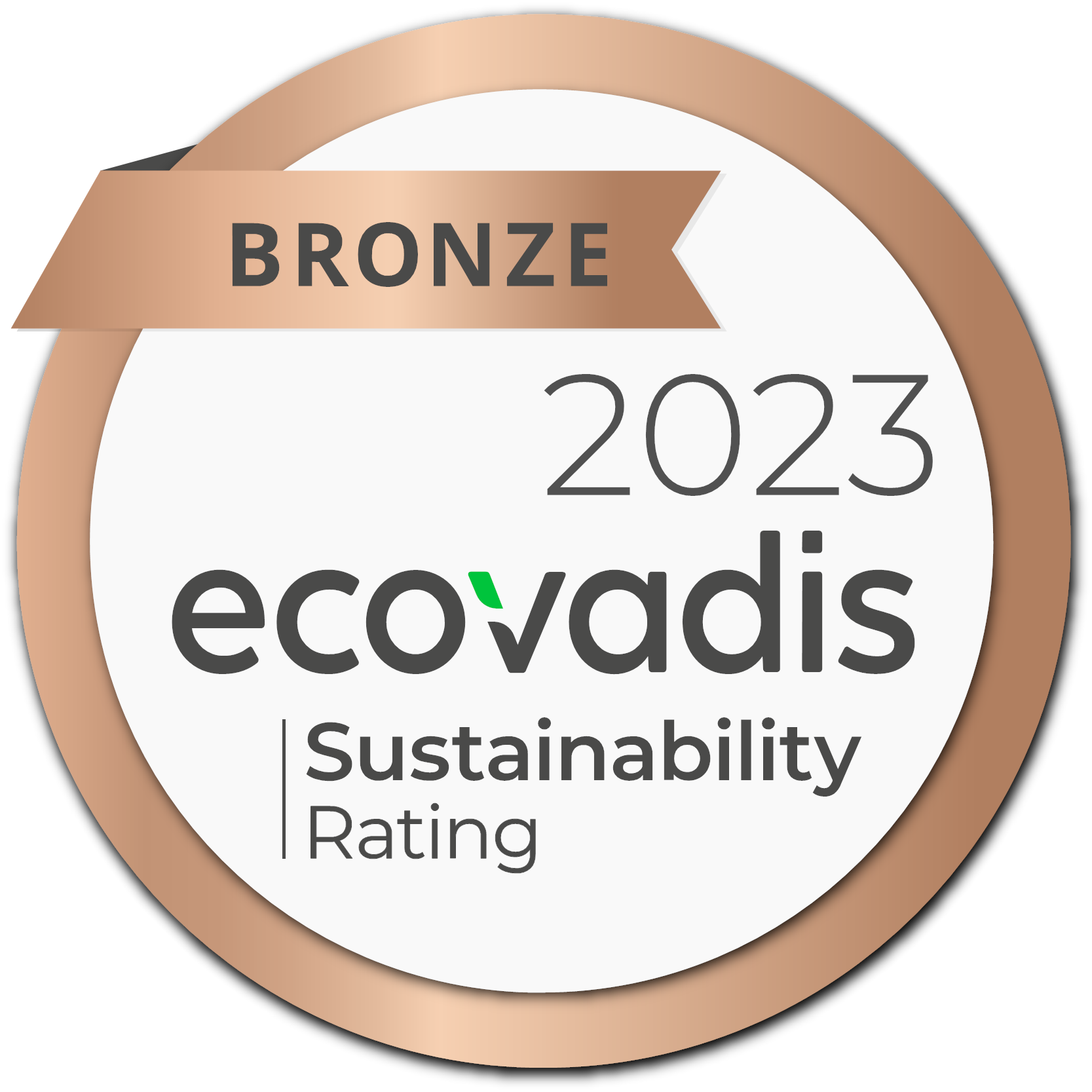 EcoVadis Bronze · 2023